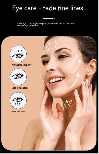 Pulse RF Beauty Device for eye care to fade fine lines with nourishing and lifting functions