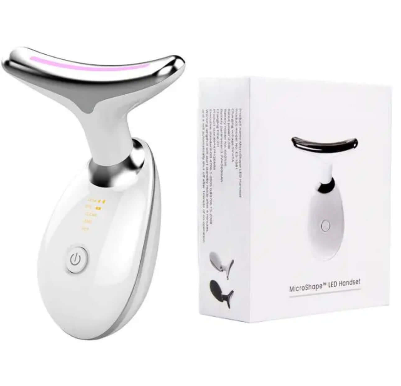 Beauty Device Anti Wrinkles - MicroShape LED Handset with ergonomic design for effective wrinkle reduction.