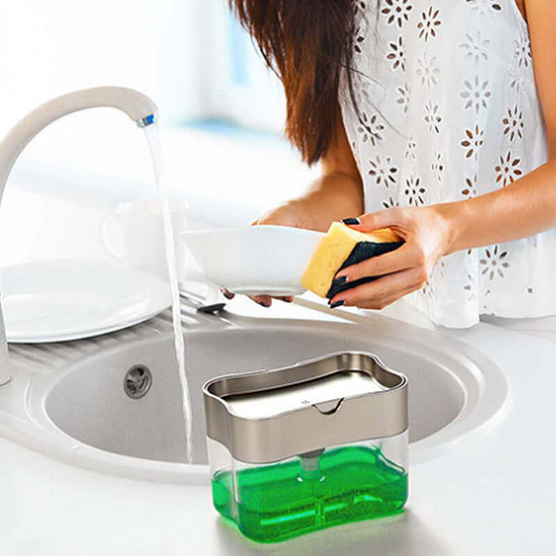Double Layer Sponge & Soap Rack