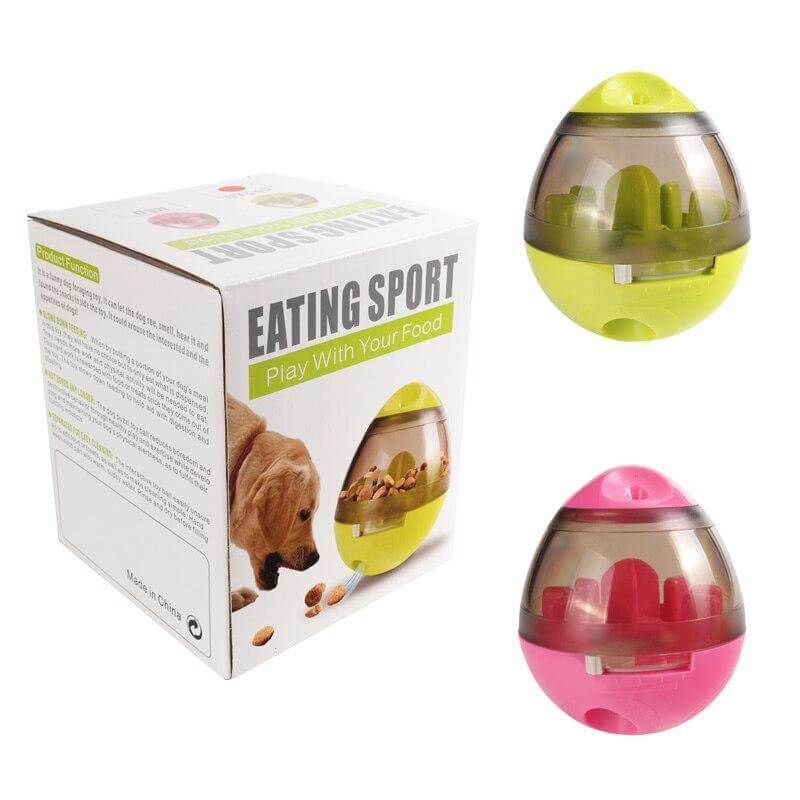 Interactive Pet Treat Ball Food Dispenser