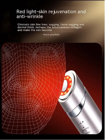 Pulse RF Beauty Device for red light skin rejuvenation and anti-wrinkle treatment.