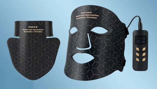 Photon Rejuvenation Beauty Mask featuring LED technology for skincare rejuvenation and a portable design.